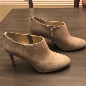 Michael Kors Grey Suede Booties